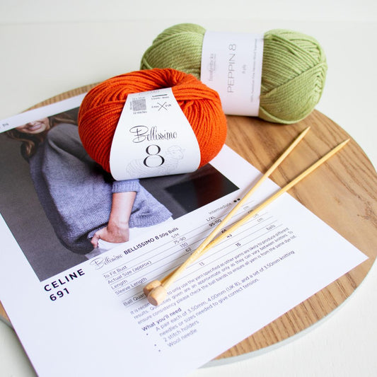 How do I substitute one yarn for another in a knitted garment?