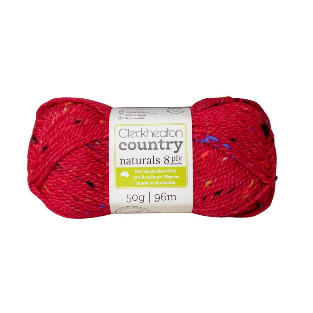 Cleckheaton Country Naturals 8 Ply 1912 Ox Blood
