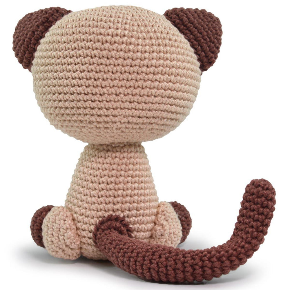 Circulo Amigurumi Kit Siamese rear view