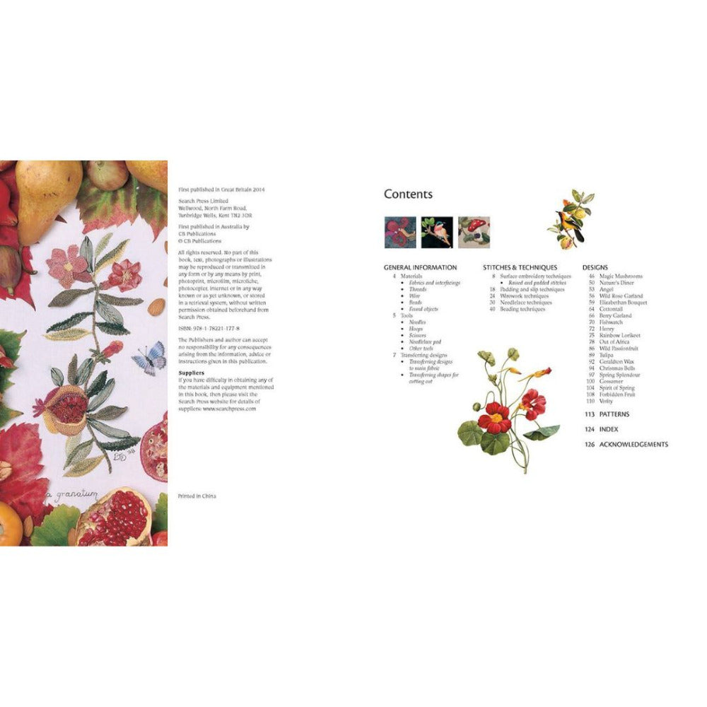 A–Z of Stumpwork - The Ultimate Reference & Design Source for Stumpwork Embroiderers by Inspirations Studio