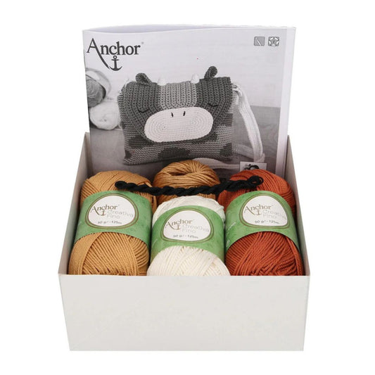 Anchor Cow Bag Crochet Kit
