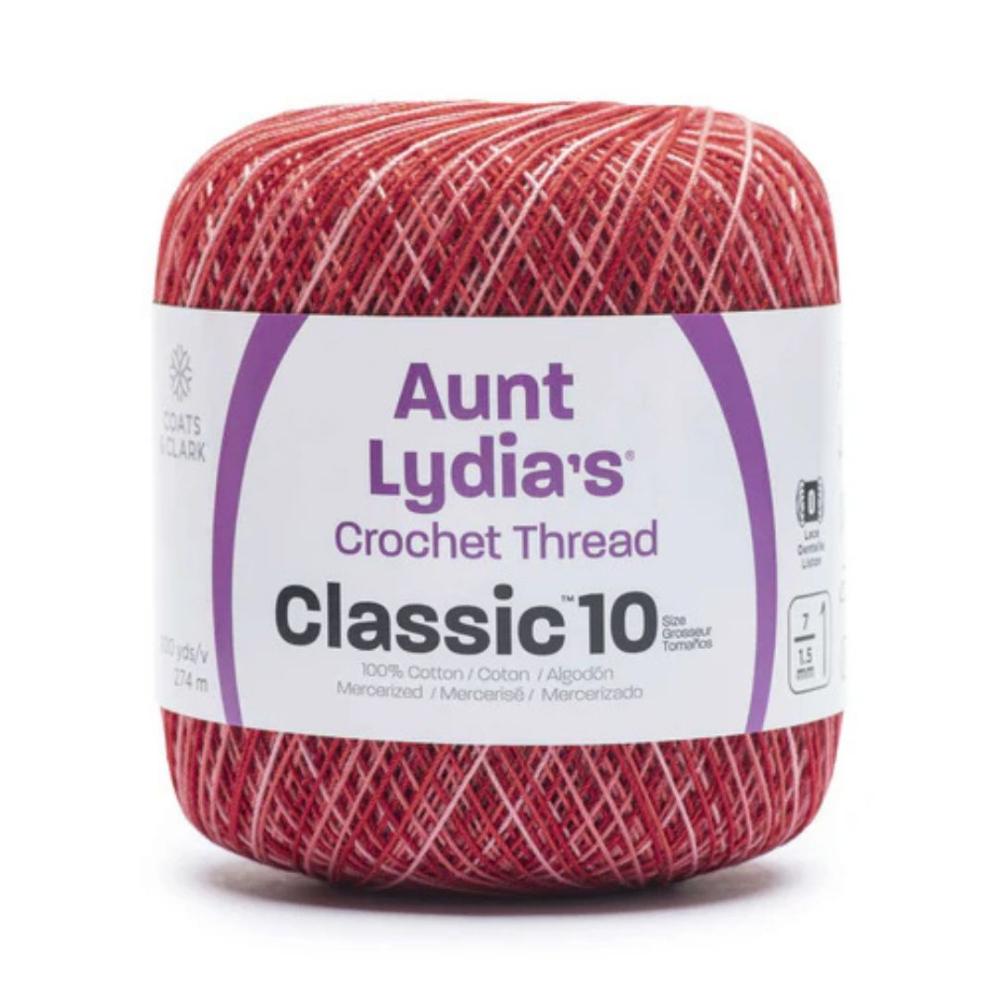 Aunt Lydia's Size 10 Crochet Cotton Bowl of Cherries