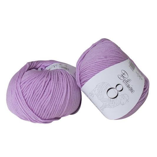 Bellissimo Extra Fine Merino 8 Ply 226 Lilac