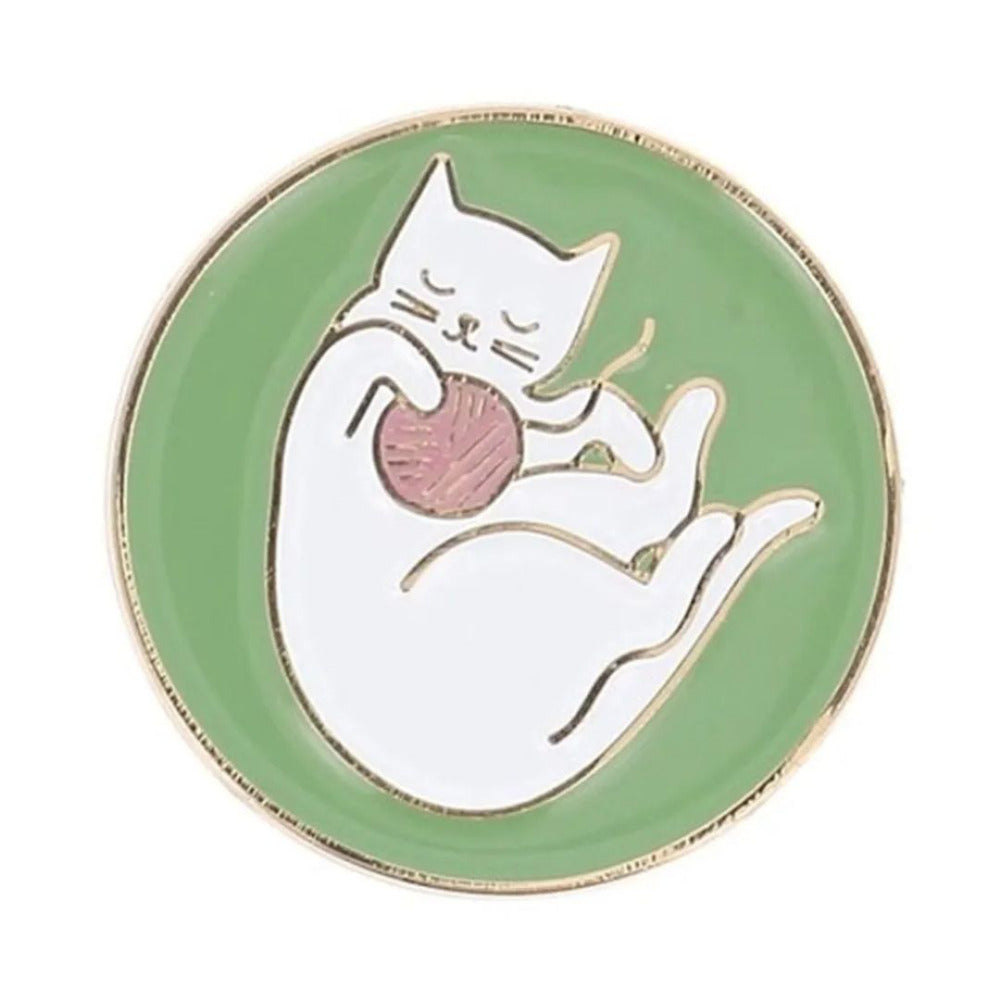 Bohin Green Cat Magnetic Needle Minder
