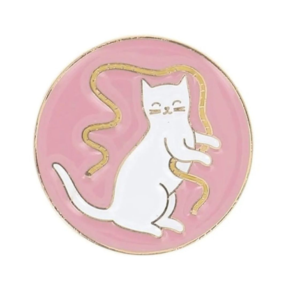 Bohin Pink Cat Magnetic Needle Minder