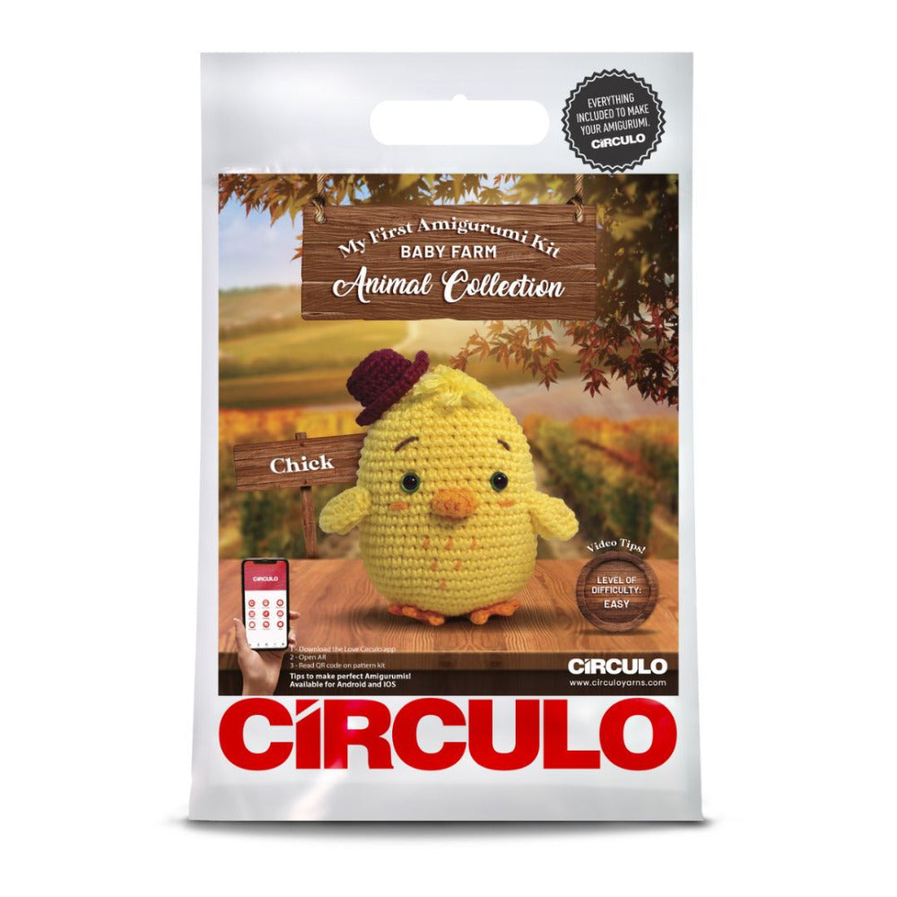 Circulo Amigurumi Kit "Baby Farm" Chick