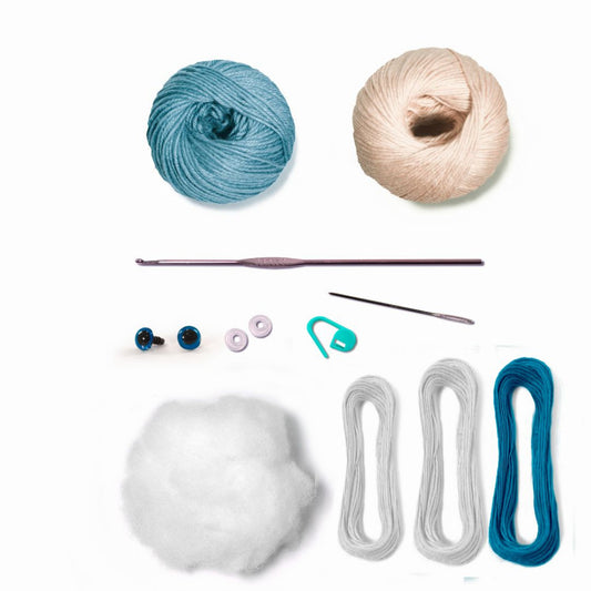 Circulo Amigurumi Kit "Elemental Gnomes Collection" Breezy