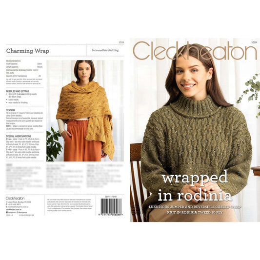 Cleckheaton Wrapped in Rodina Eyre Jumper and Cable Wrap