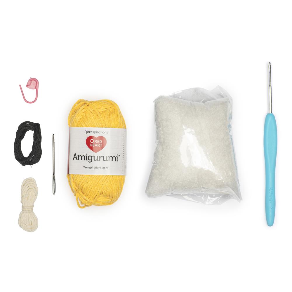 Red Heart "Colin the Chick" Amigurumi Crochet Kit