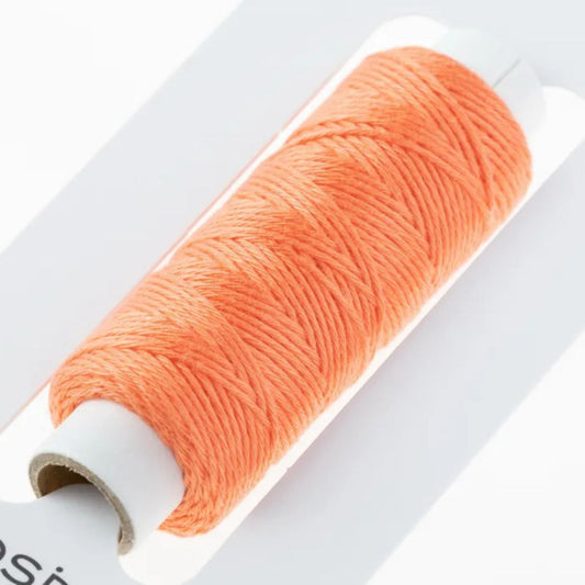 Cosmo "Hidamari" Sashiko Thread Colour 18 Orange