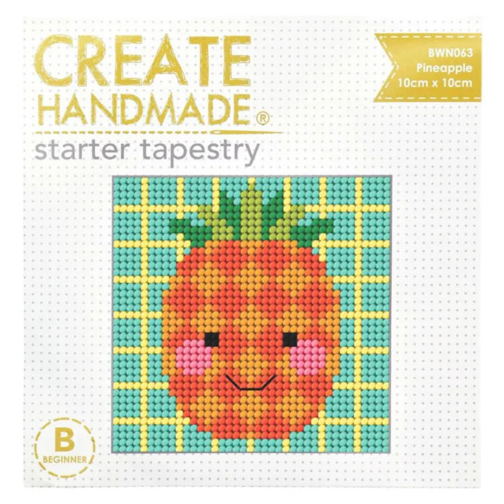 Starter Tapestry/Needlepoint Kit - Pineapple
