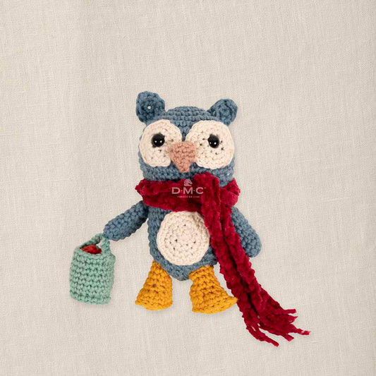 DMC Owl in a Vegetable Patch Amigurumi Crochet Kit
