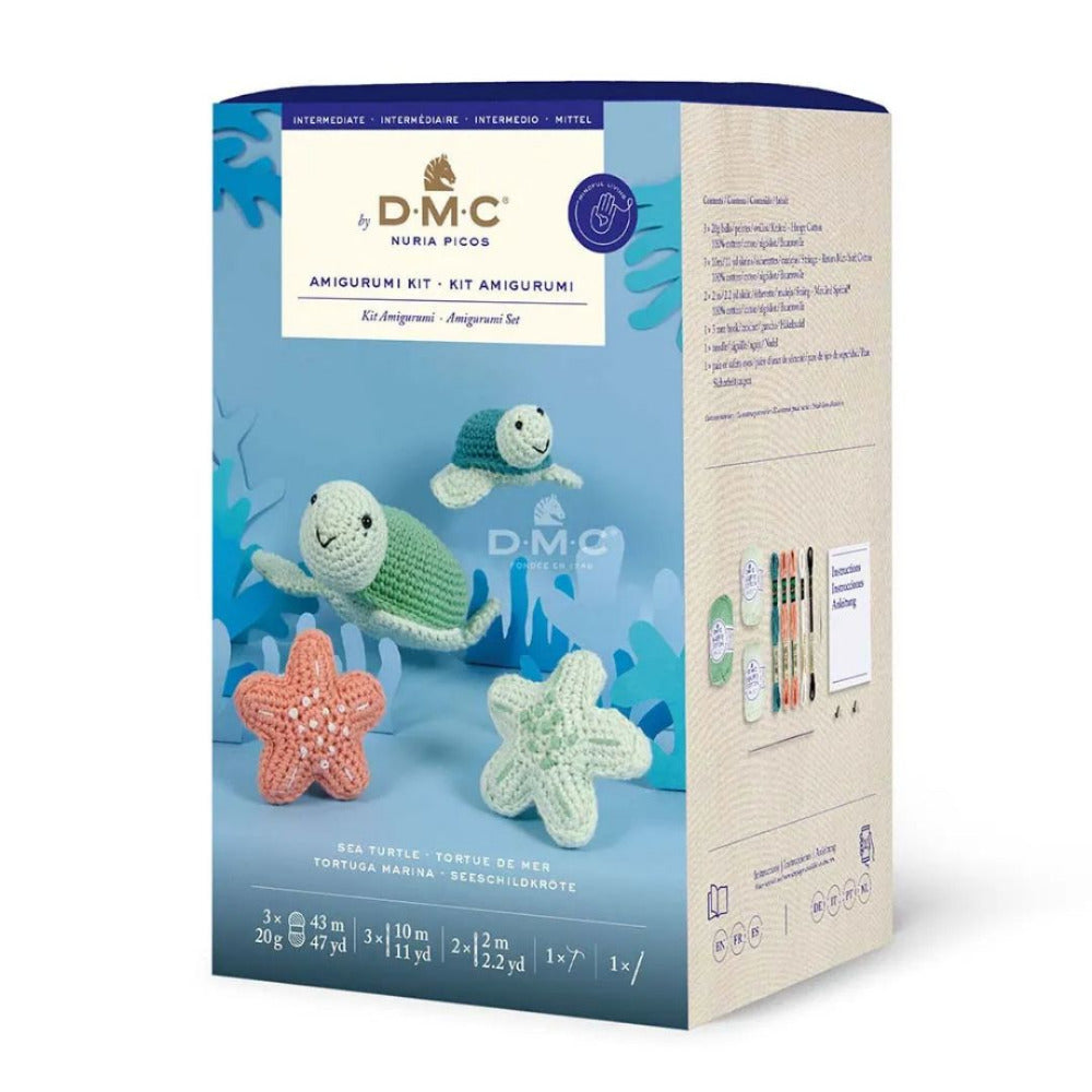 DMC Amigurumi Crochet Kit Sea Turtle