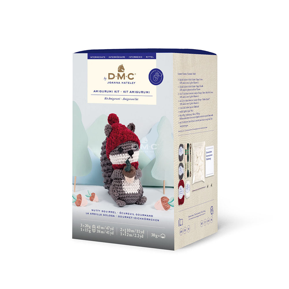 DMC Nutty Squirrel Amigurumi Crochet Kit