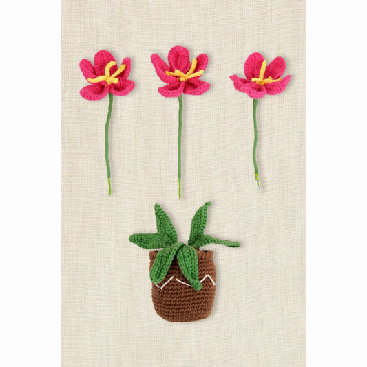 DMC Amigurumi Kit "Flower Pot"