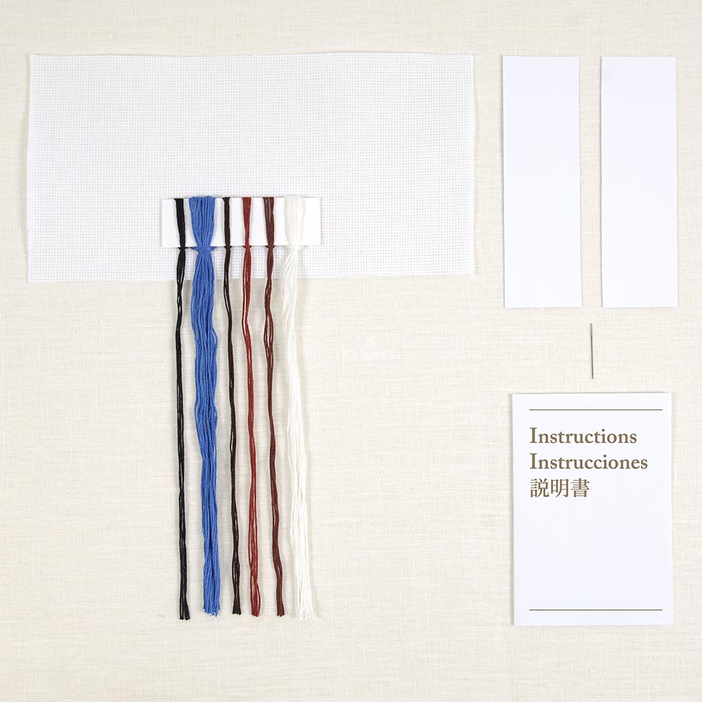 DMC The Red Fuji Masters Collection Counted Cross Stitch Bookmark Kit