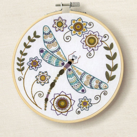 DMC Dragonfly Embroidery Kit
