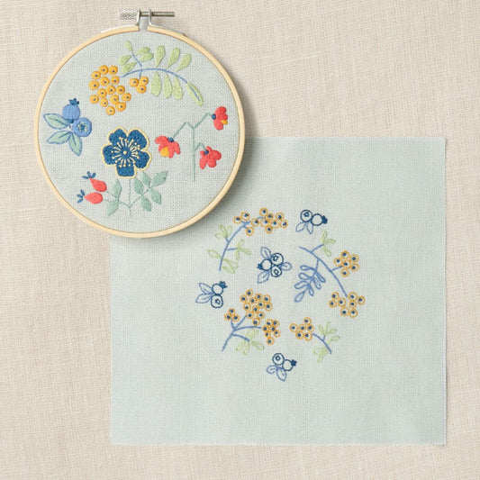 DMC Mindful Making "The Forest Fruits" Embroidery Duo Kit