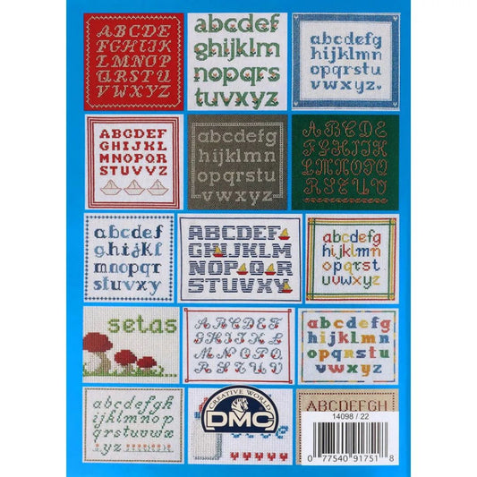 DMC Ideas for Embroidery - Alphabets Counted Cross Stitch Pattern Book