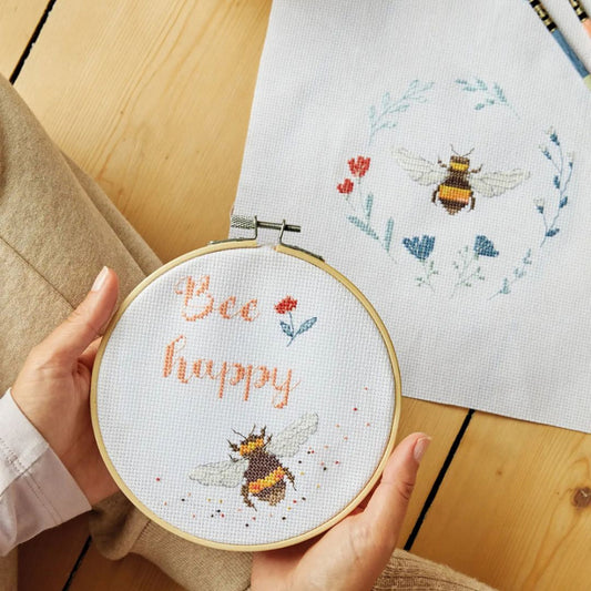 DMC Mindful Making "Well Beeing" Counted Cross Stitch Kit