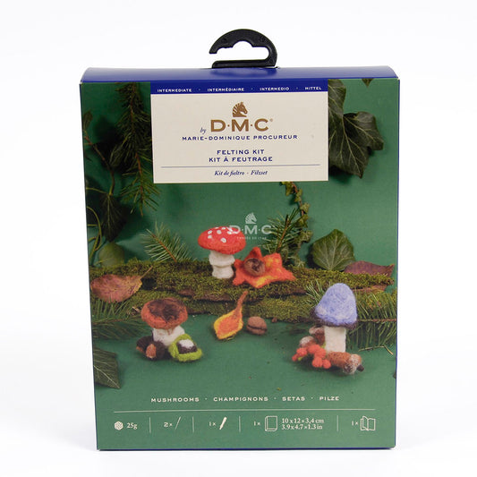 DMC Mushrooms Needle Felting Kit