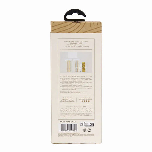 DMC Sunflowers Bookmark Counted Cross Stitch Kit - National Gallery Collection