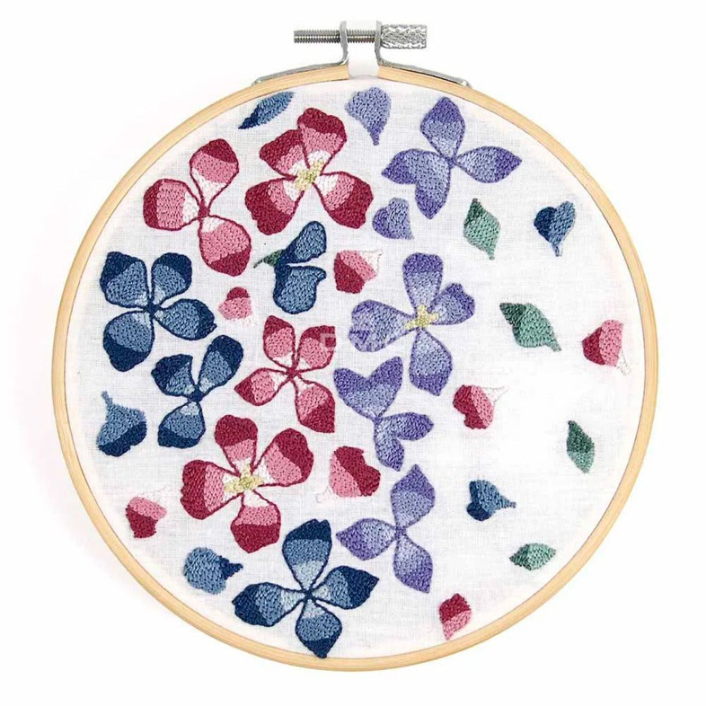 DMC Hydrangea Petals Punch Needle Kit