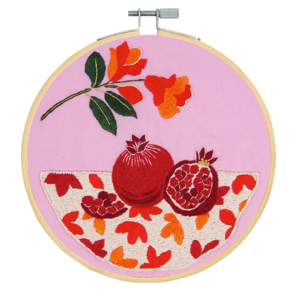 DMC Embroidery Kit - Pomegranates