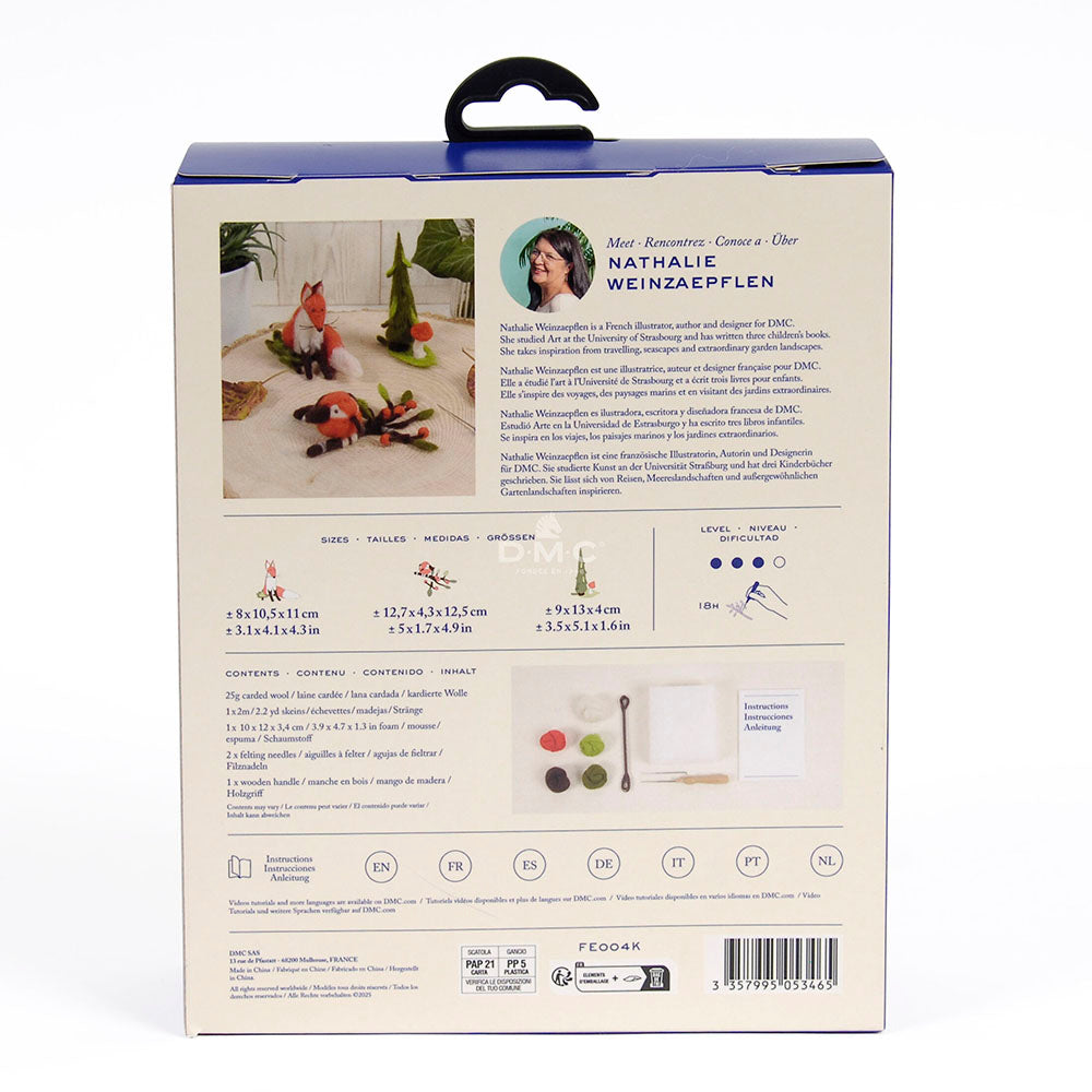 DMC Woodland Needle Felting Kit