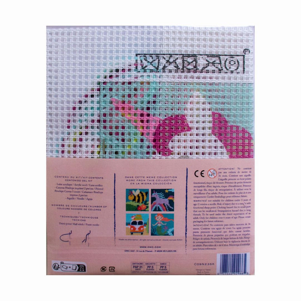 DMC Kids' Tapestry/Needlepoint Kit - Unicorn