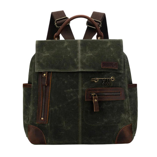 Della Q Makers Canvas Backpack