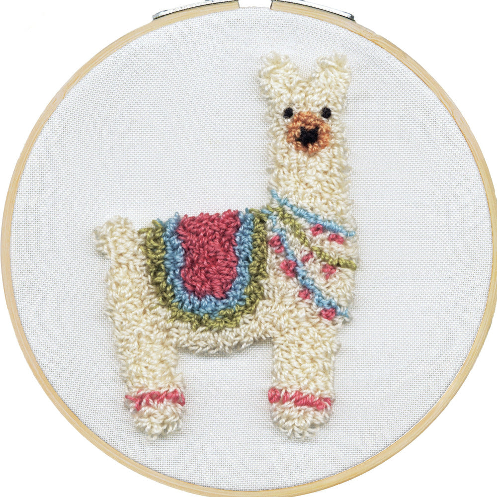 Dimensions Llama Punch Needle Kit
