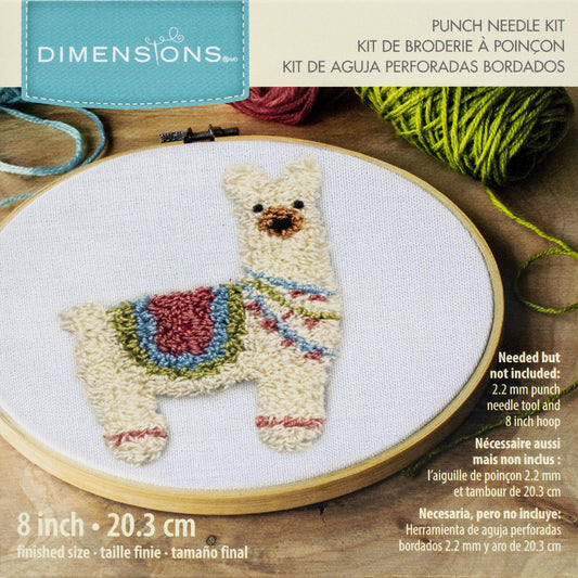 Dimensions Llama Punch Needle Kit