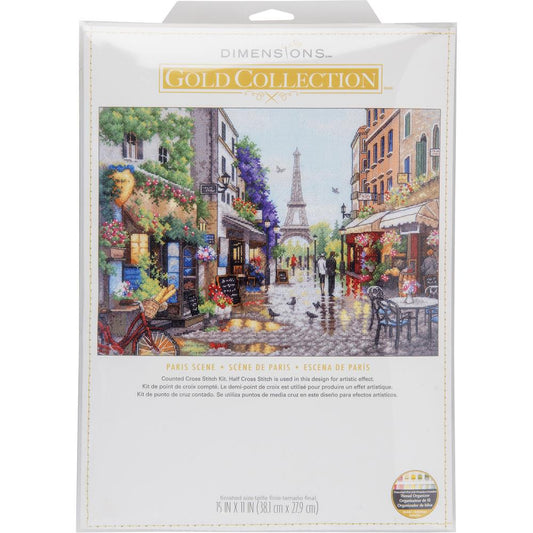 Dimensions Gold Collection 70-35438 Paris Scene