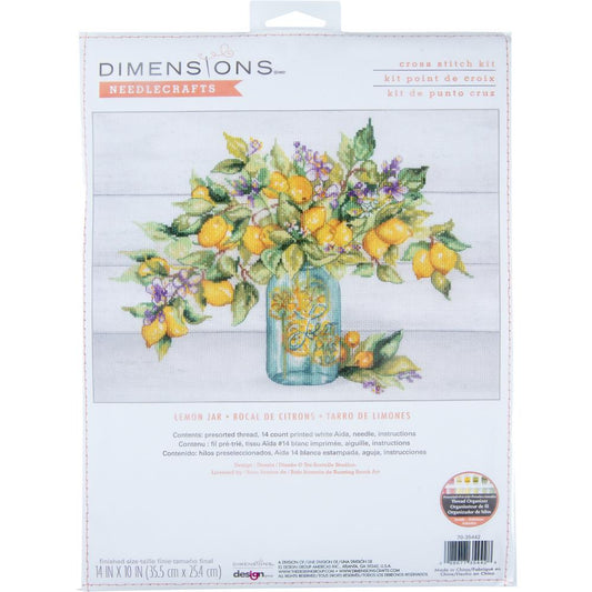 Dimensions 70-35442 Lemon Jar