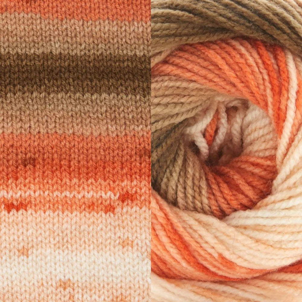 Fiddlesticks Superb 8 Ply Prints 1174-04 Apricot
