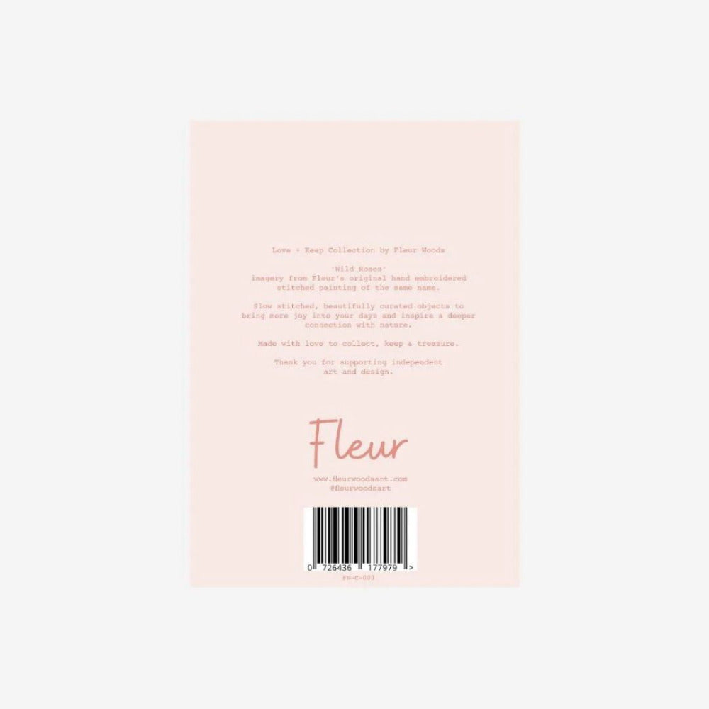 Fleur Woods "Wild Roses Detail" Gift Card