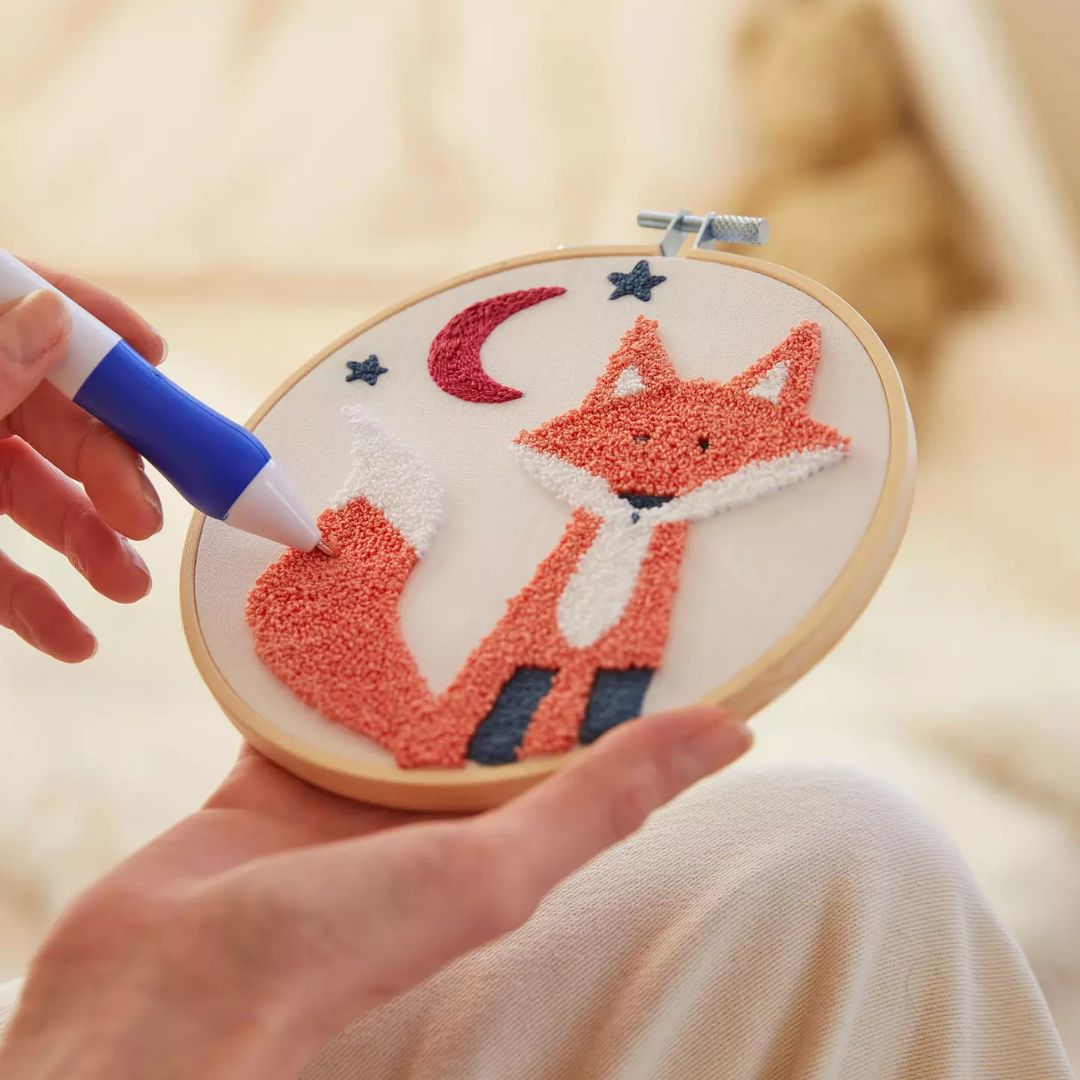 DMC Flossie Fox Punch Needle Kit
