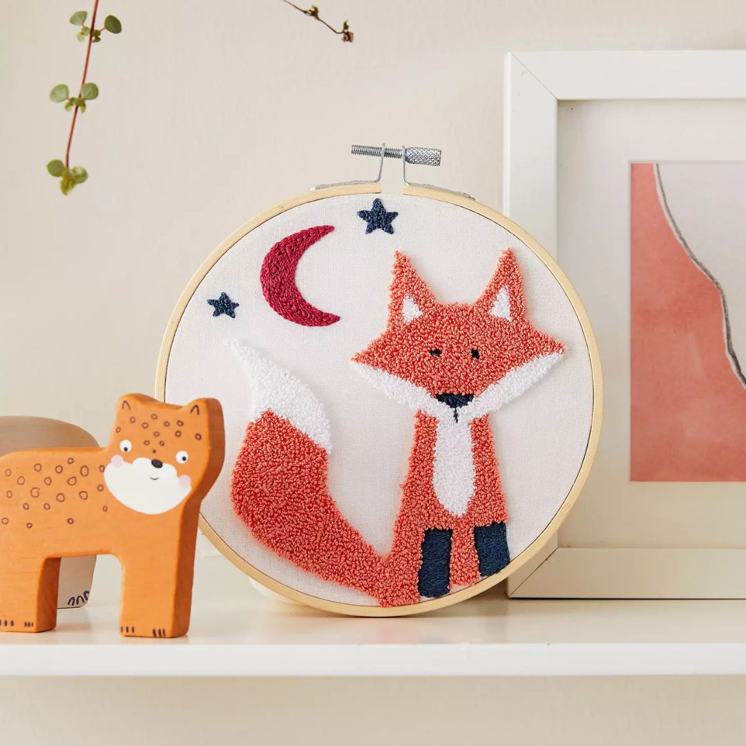 DMC Flossie Fox Punch Needle Kit