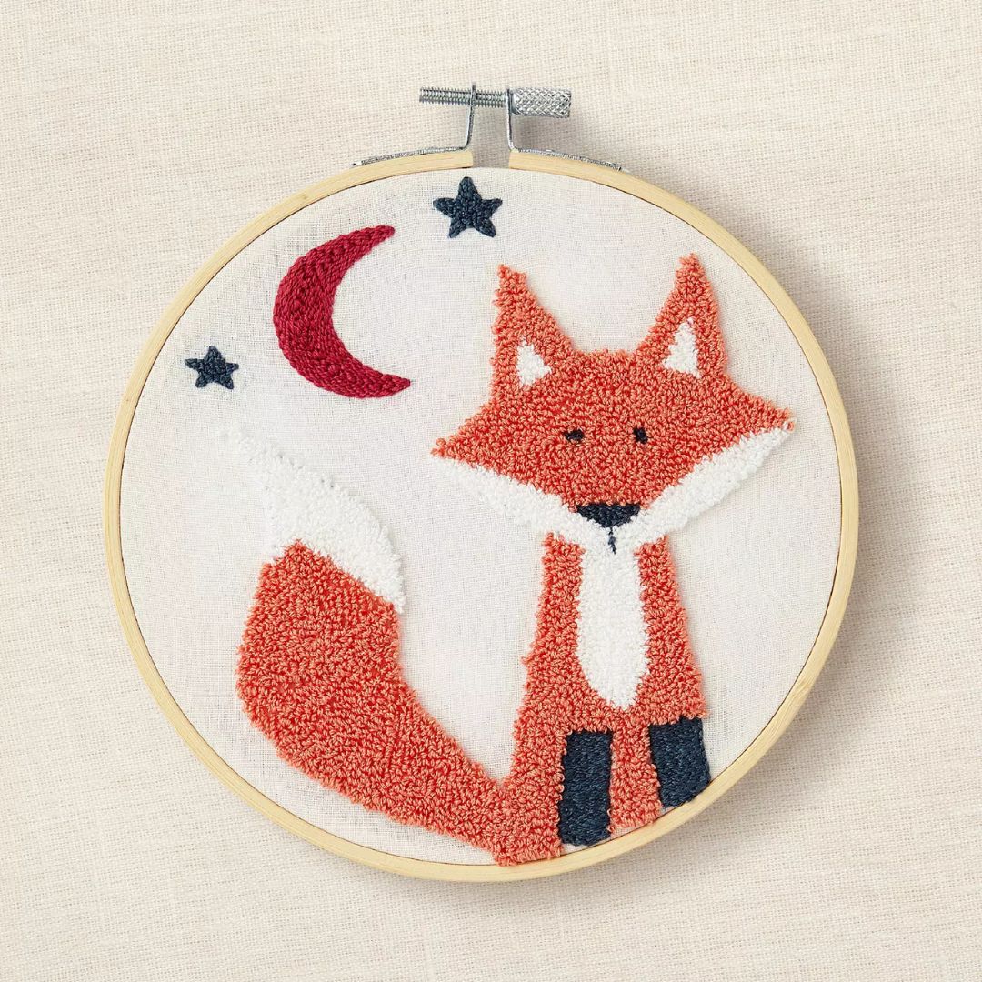 DMC Flossie Fox Punch Needle Kit