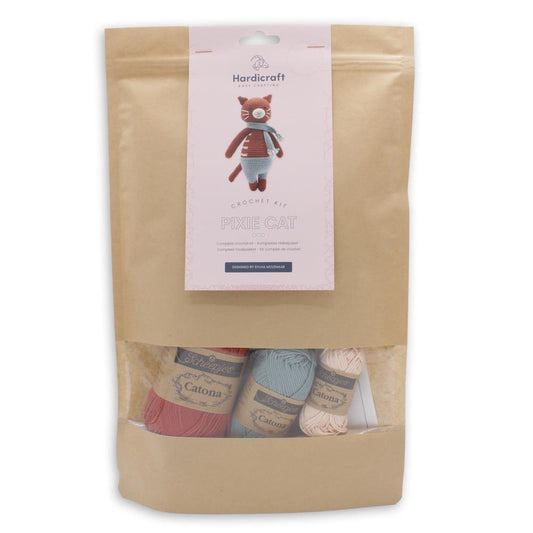 Hardicraft Crochet Amigurumi Kit Pixie Cat