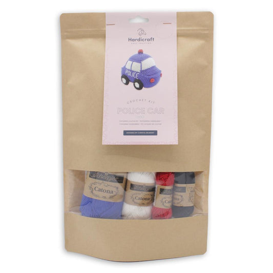 Hardicraft Crochet Amigurumi Kit Police Car
