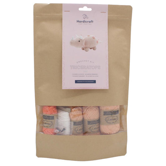Hardicraft Crochet Amigurumi Kit Triceratops