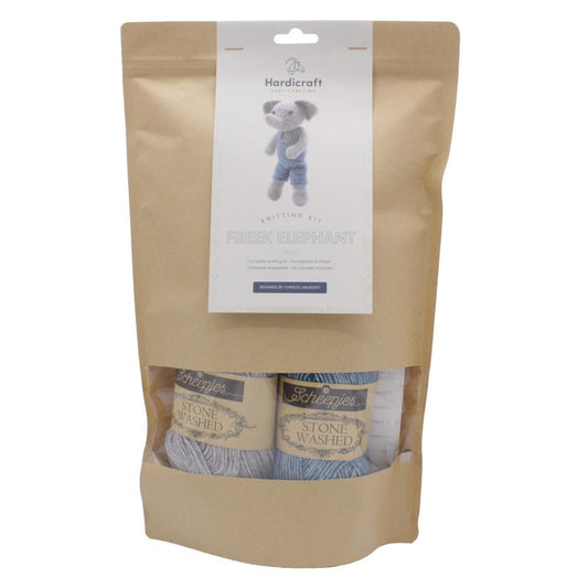 Hardicraft Knitting Amigurumi Kit Freek Elephant