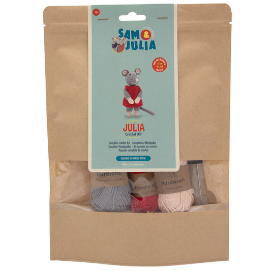 Hardicraft Crochet Amigurumi Kit Julia Mouse