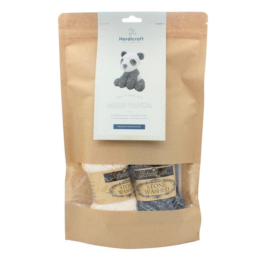 Hardicraft Knitting Amigurumi Kit Mees Panda