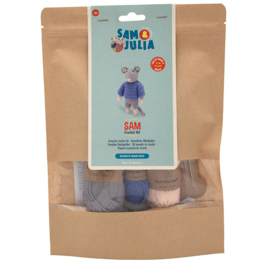 Hardicraft Crochet Amigurumi Kit Sam Mouse