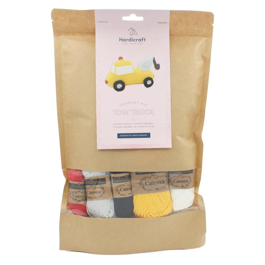 Hardicraft Crochet Amigurumi Kit Tow Truck