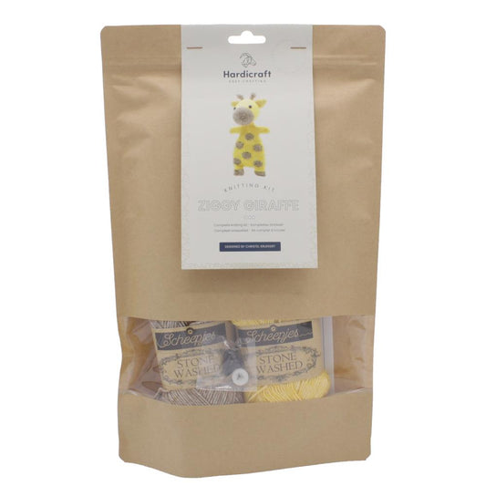 Hardicraft Knitting Amigurumi Kit Ziggy Giraffe