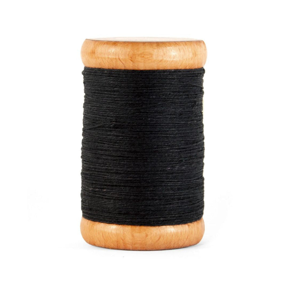 Hemptique Flax Linen Thread Black